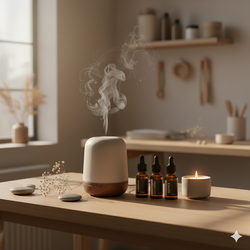 Guía de aromaterapia para un hogar con alma: aromas naturales para crear calma y bienestar