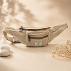 Riñonera Artesanal de Cáñamo y Algodón Natural | Estilo Boho para el Día a Día