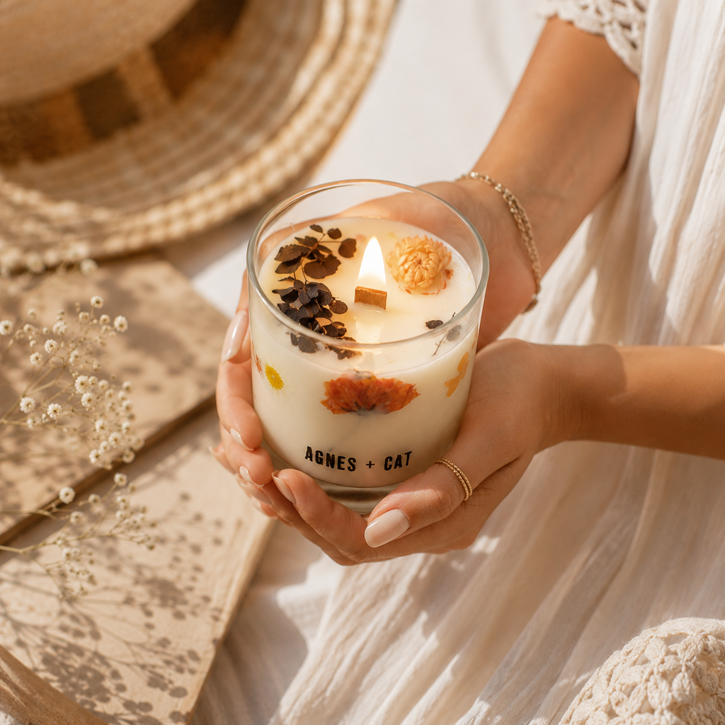 Vela de Soja Botánica Lakeland Mocha con Aroma a Café y Cacao