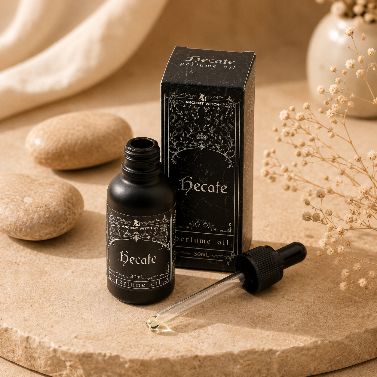 Aceite Perfumado Hécate con Bergamota, Jazmín y Sándalo 30 ml