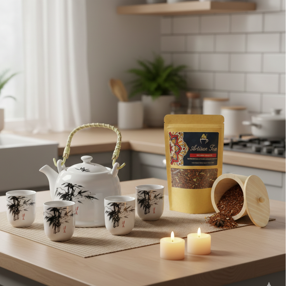 Té Rooibos Digestivo Red Bush – Menta & Anís Estrellado 50 g