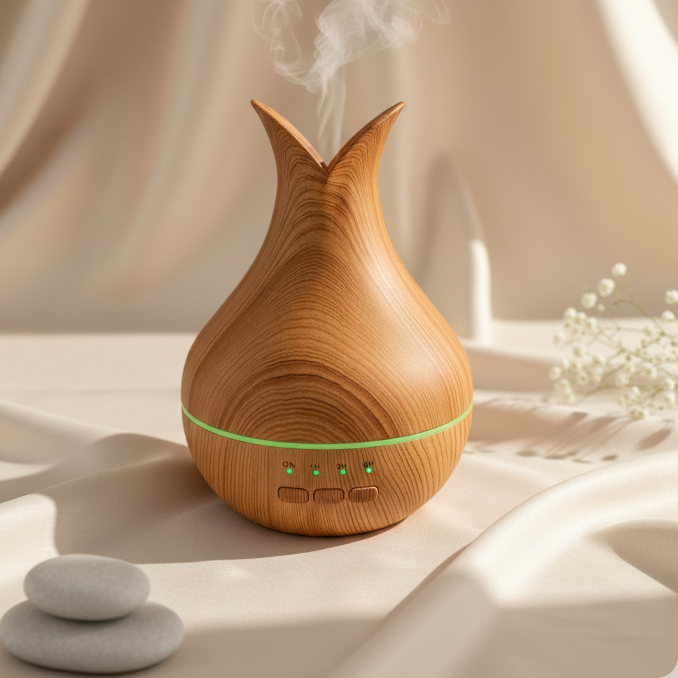 Pack Difusor de Aromas con Aceite Esencial de Rosa de Regalo