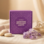 Luces de encantamiento de piedras preciosas: amatista