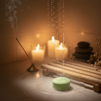 Pastillas de ducha aromáticas Despertar Zen con eucalipto menta y naranja 4 unidades