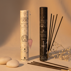 Incienso Ritual de Amor con Péndulo de Cuarzo Rosa