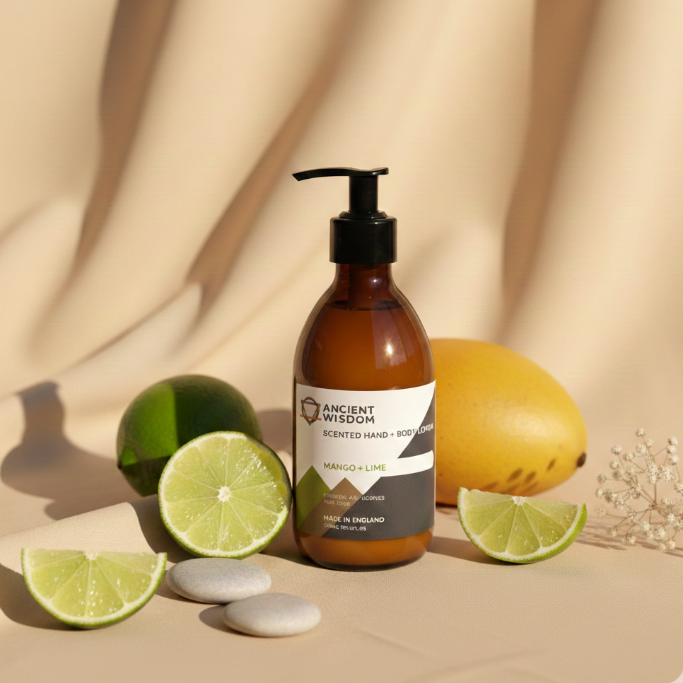 Loción corporal natural mango y lima 300 ml vegana