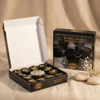 Caja de 12 Copas de Resina - Tres Reyes