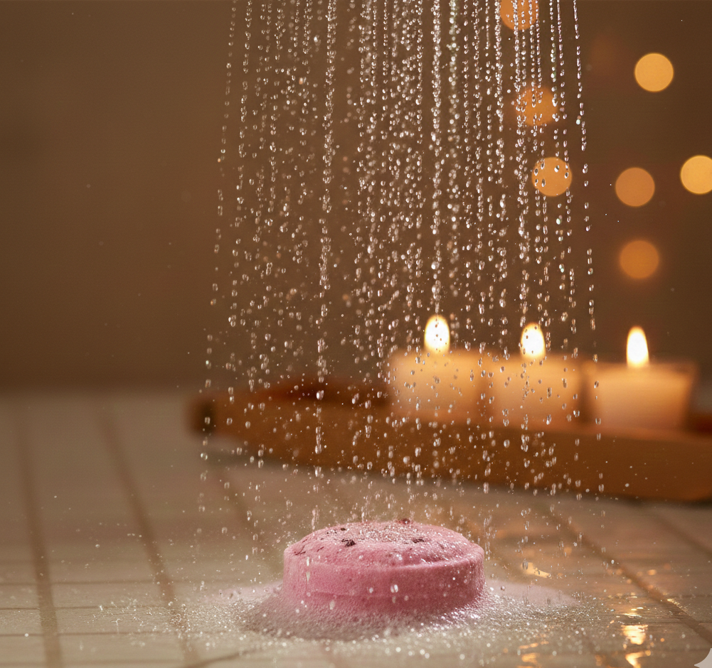 Pastillas de ducha Zen Poción de Amor cuarteto de aromaterapia