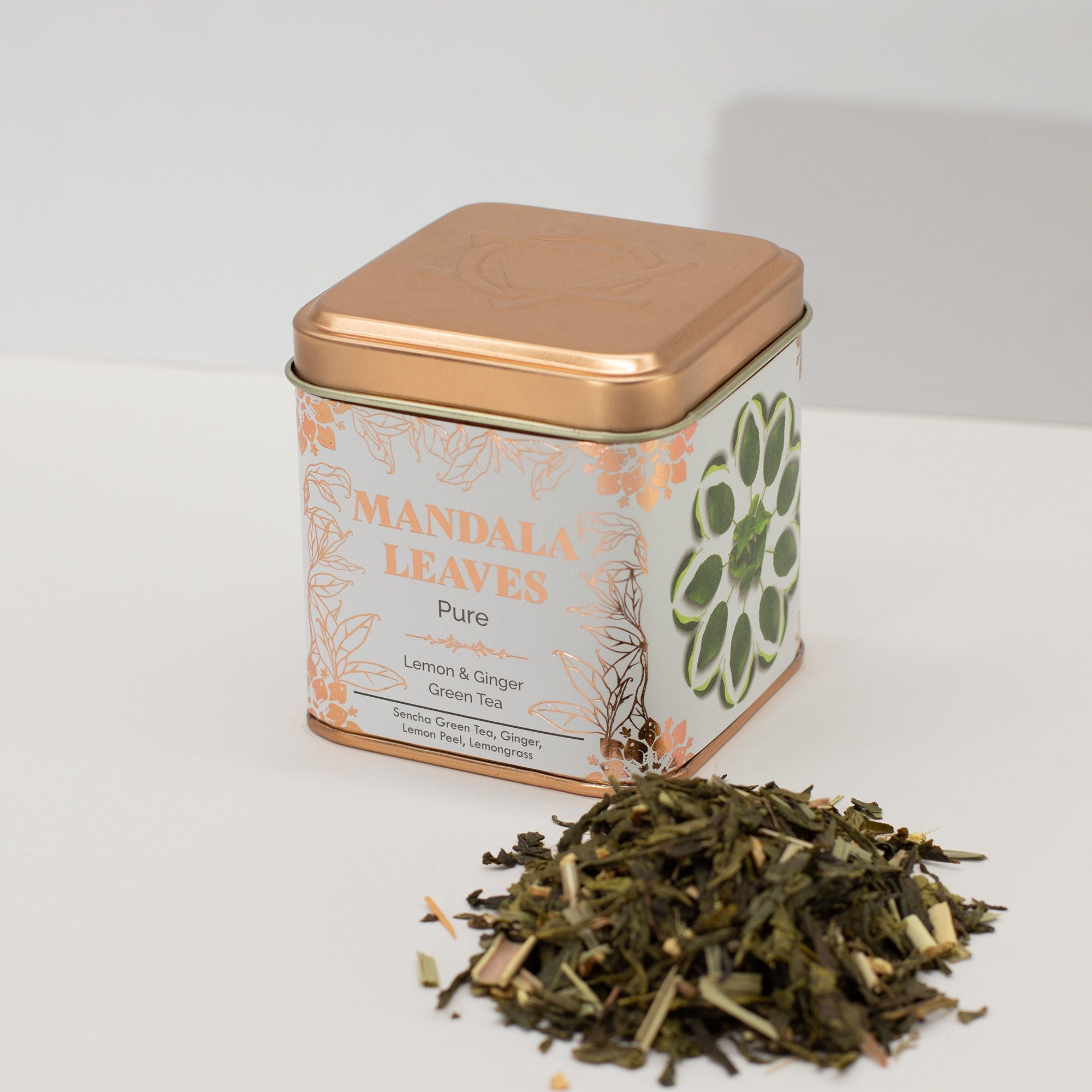 Té Verde Eco Limón y Jengibre Mandala Leaves 50 g