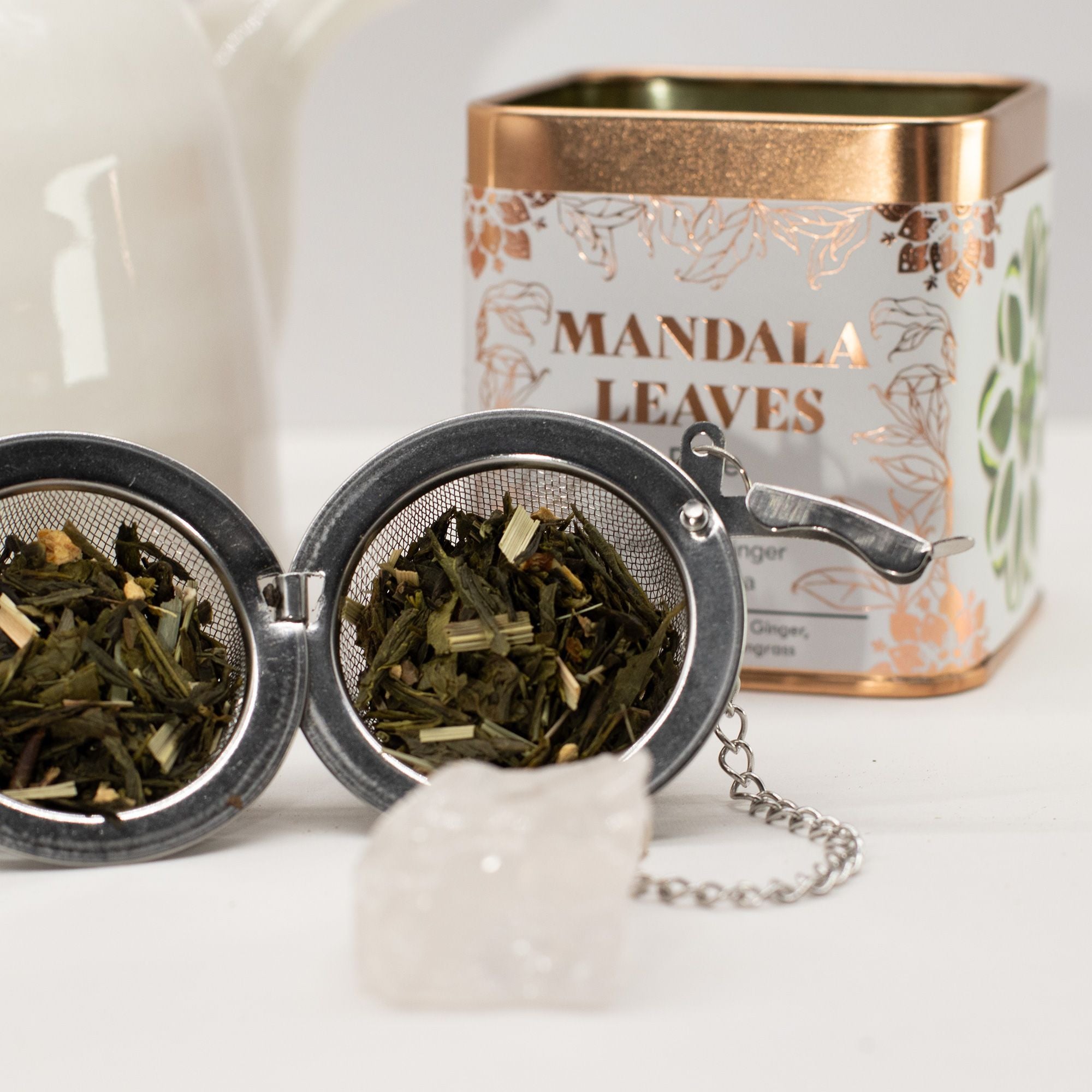 Té Verde Eco Limón y Jengibre Mandala Leaves 50 g
