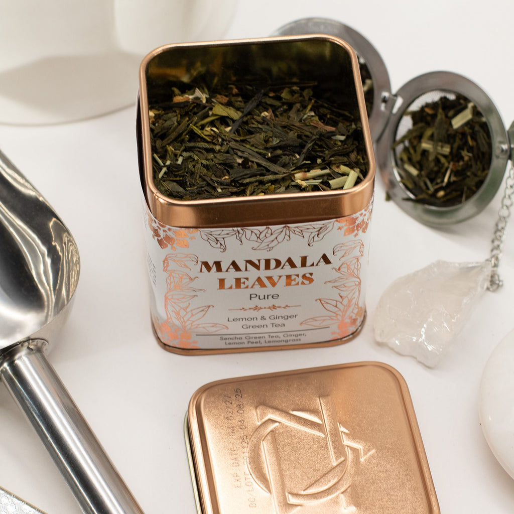 Té Verde Eco Limón y Jengibre Mandala Leaves 50 g