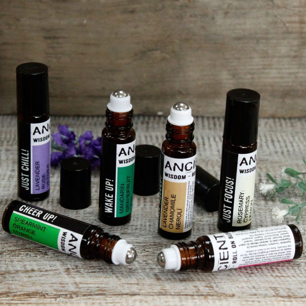 Roll on aromaterapia Get Physical con patchouli jazmín y ylang ylang