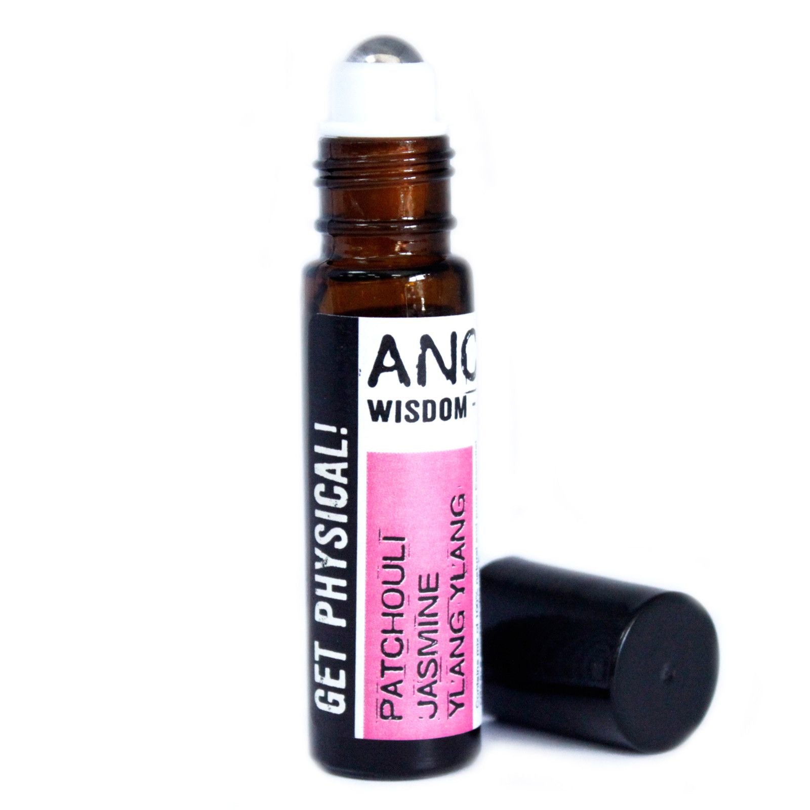 Roll on aromaterapia Get Physical con patchouli jazmín y ylang ylang