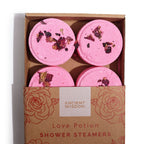Pastillas de ducha Zen Poción de Amor cuarteto de aromaterapia