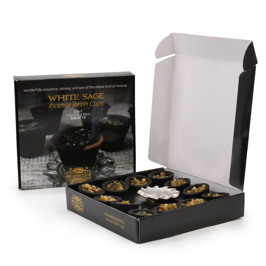 Caja de 12 Copas de Resina - Tres Reyes