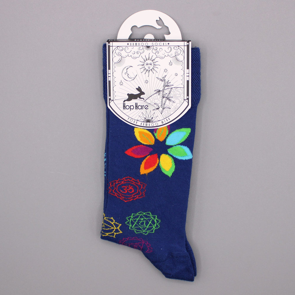Calcetines de Bambú Rainbow Chakra S/M