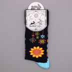 Calcetines de bambú Hop Hare Flores de Mandala talla S/M