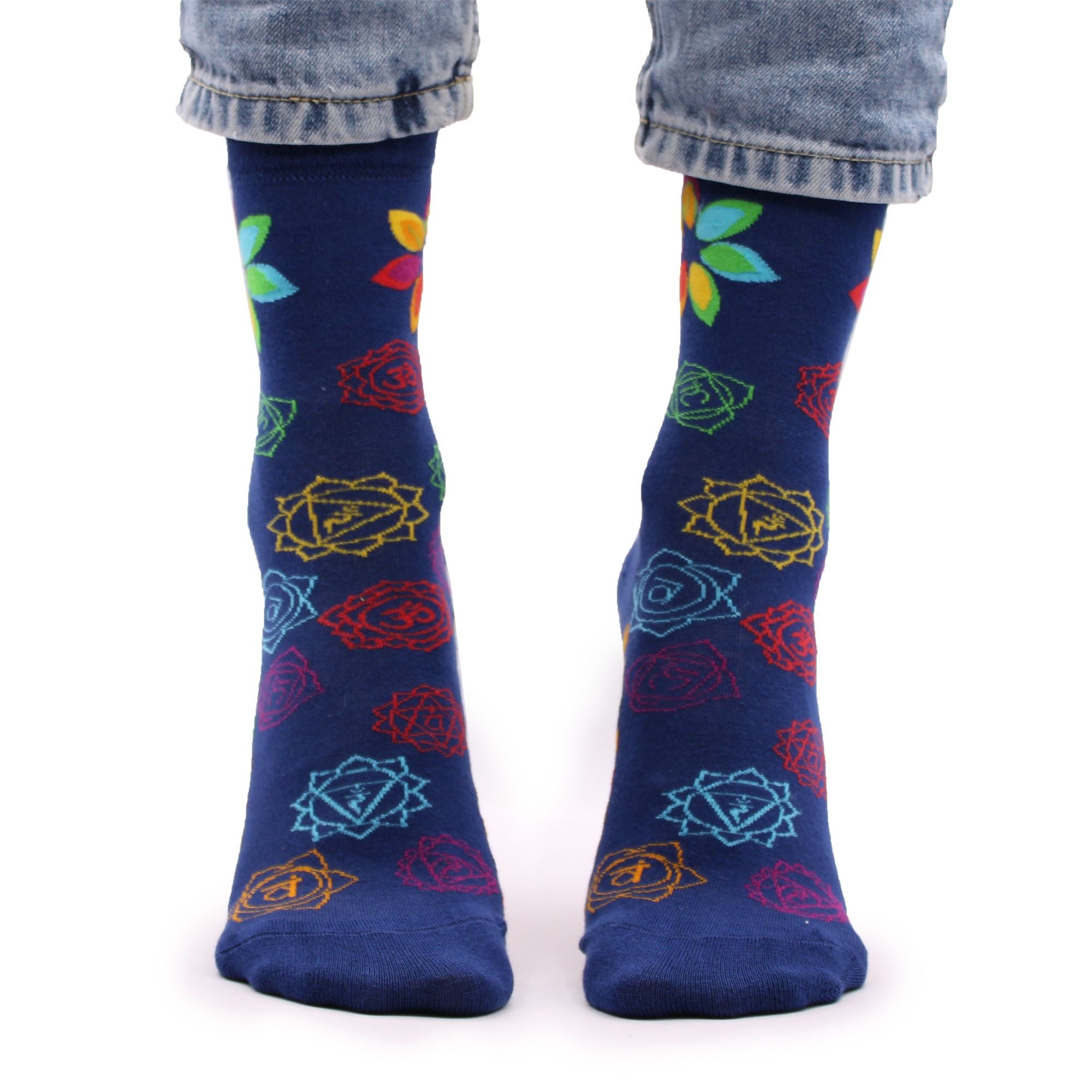 Calcetines de Bambú Rainbow Chakra S/M
