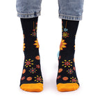 Calcetines de bambú Hop Hare Flores de Mandala talla S/M