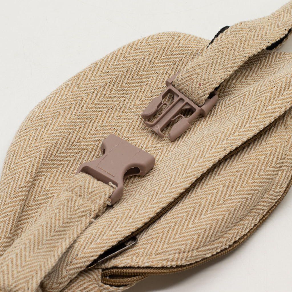 Riñonera Artesanal de Cáñamo y Algodón Natural | Estilo Boho para el Día a Día