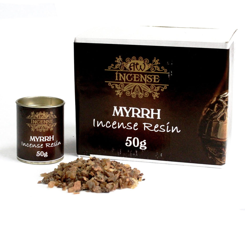 Resina de Mirra 50 g para Sahumerios | Limpieza Energética y Rituales Sagrados