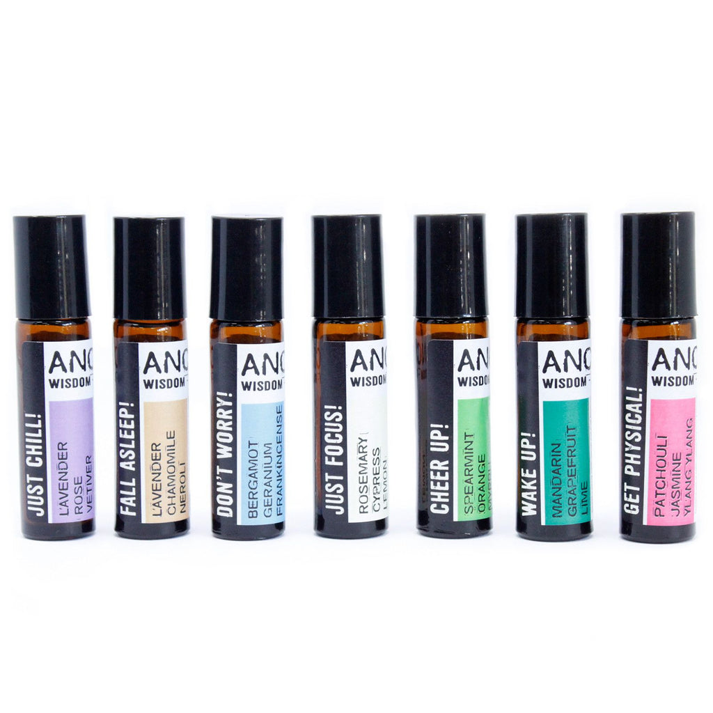 Roll on aromaterapia Get Physical con patchouli jazmín y ylang ylang