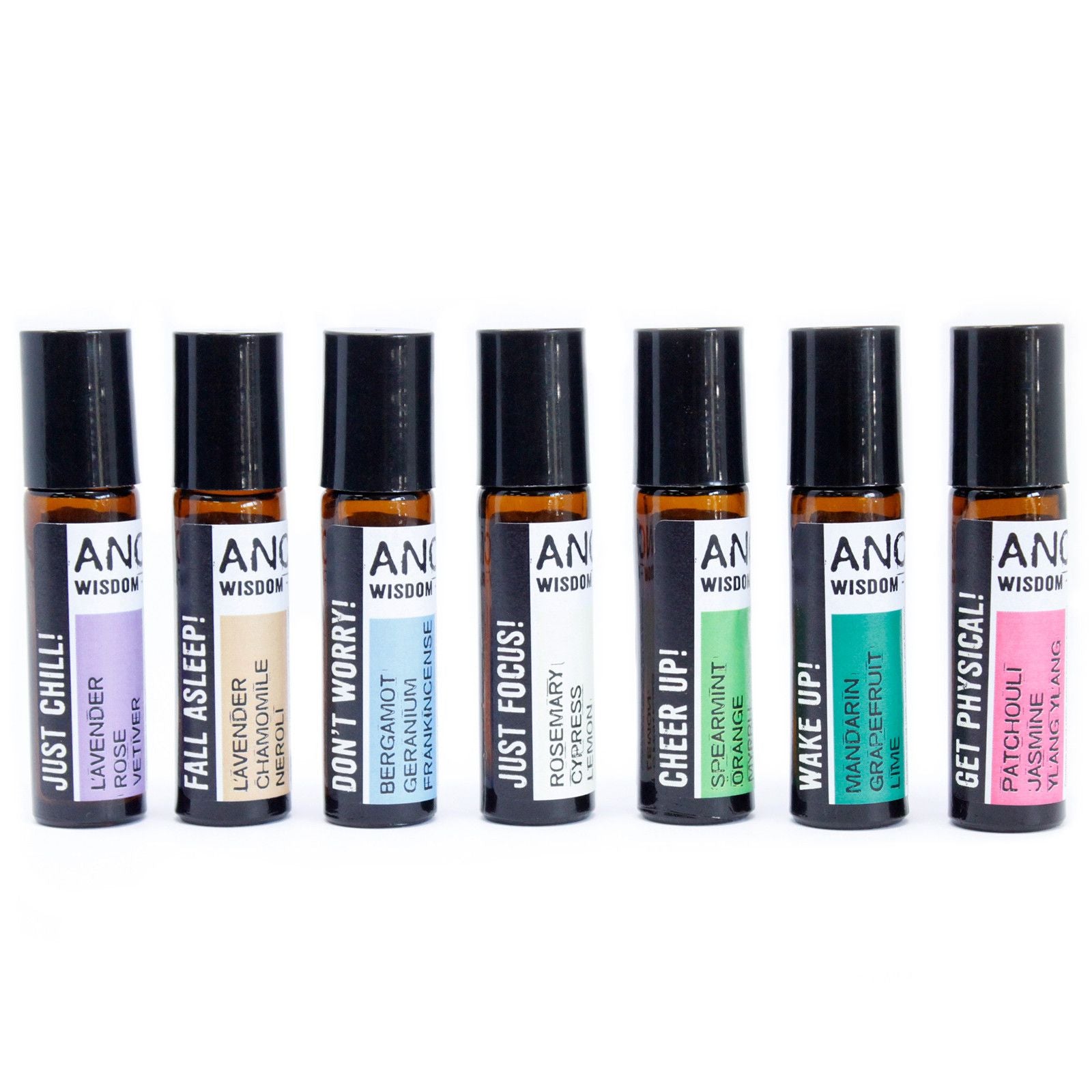 Roll on aromaterapia Get Physical con patchouli jazmín y ylang ylang