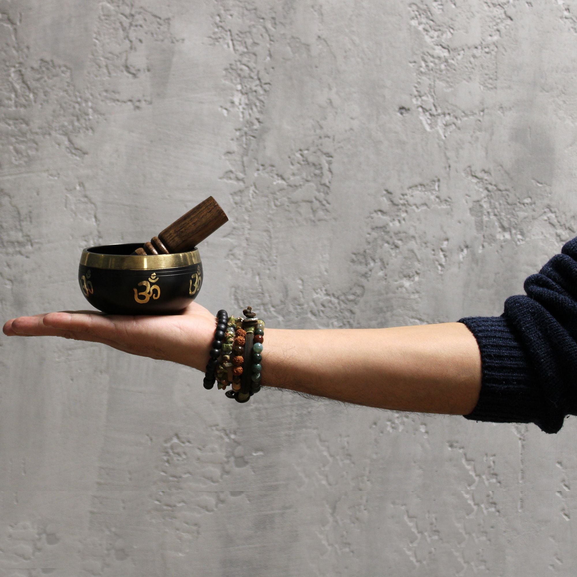 Juego de cuencos tibetanos Yoga Om