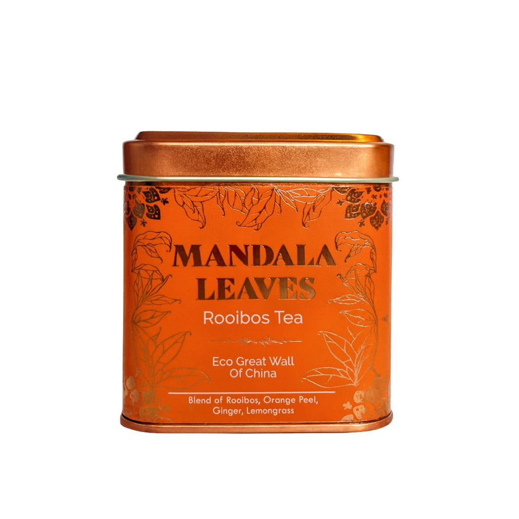 Rooibos ecológico Gran Muralla China 50 g con naranja jengibre y hierba de limón