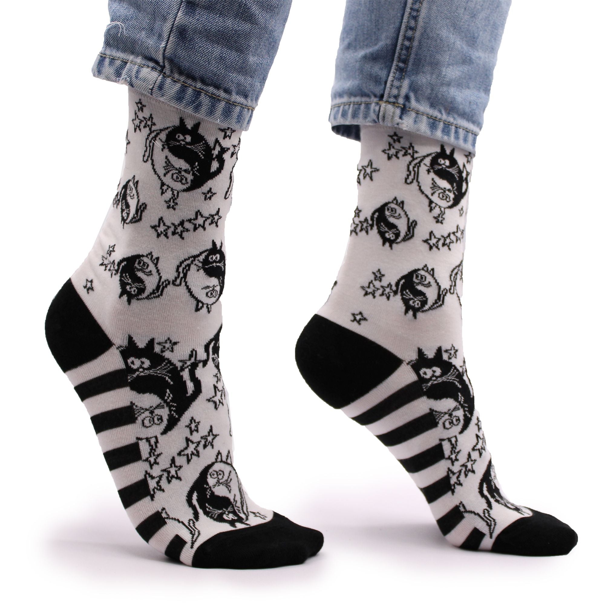 Calcetines de bambú Yin Yang S/M